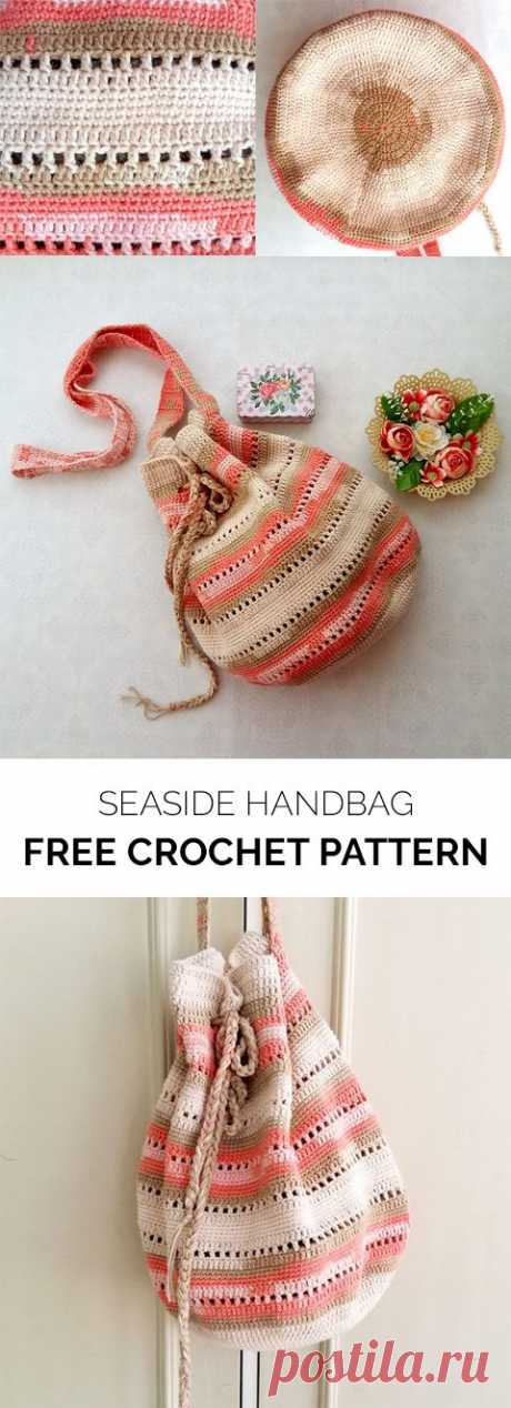 Seaside Handbag Free Crochet P