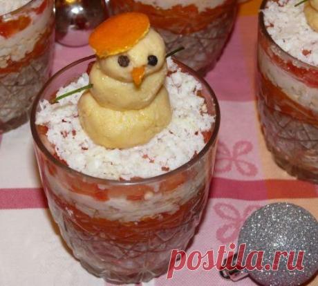 Салат "София" (Новогодний)