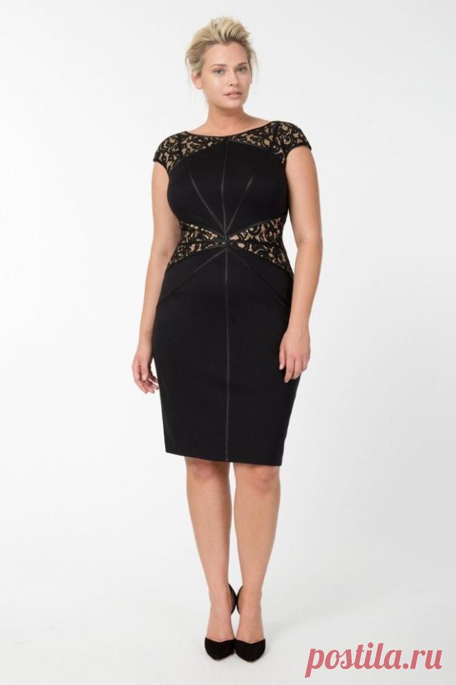 Платья для пышечек: модные тенденции 2014-2015 | Мода