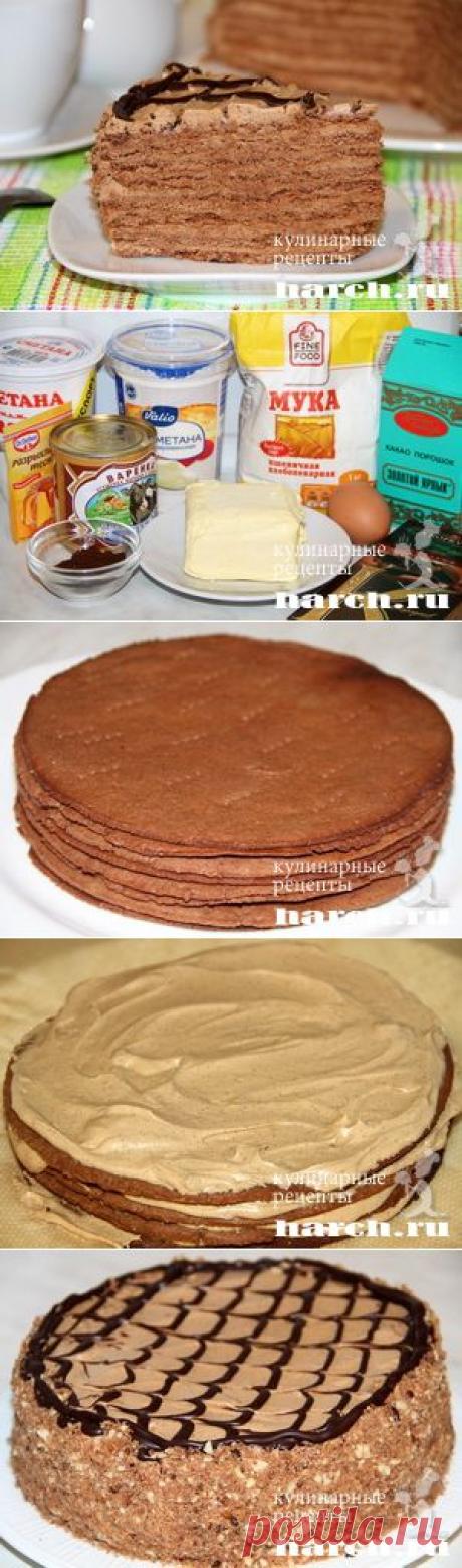 Торт “Шоколадные пески”.
