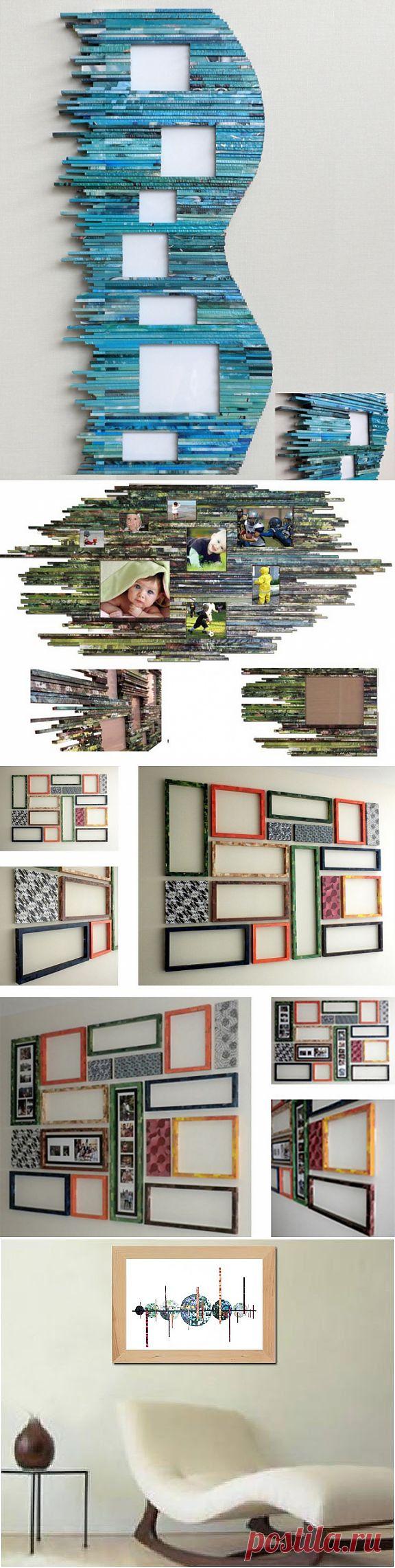 Старые журналы в декоре (трафик) / Декор стен / Модный сайт о стильной переделке одежды и интерьера