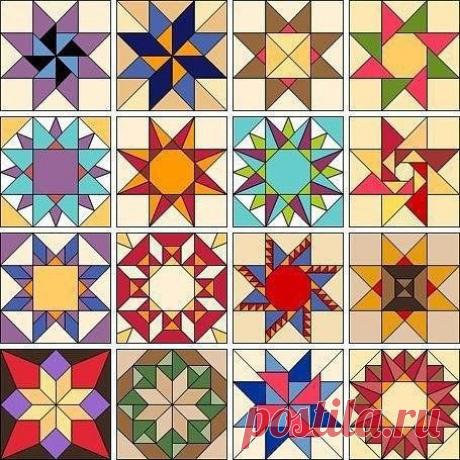 Интересные трафареты для пэчворка