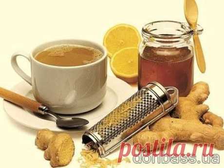 секрет похудения- в чае с имбирем.