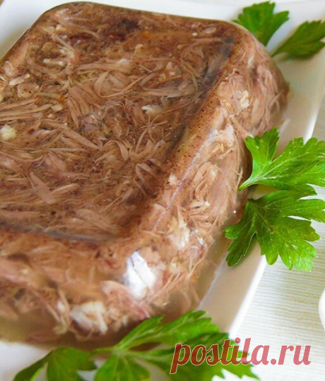 Научили по-новому готовить холодец. К новому году именно по их совету приготовлю