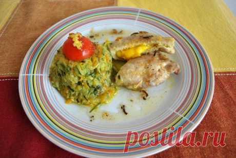 Эскалоп с сыром и шафраном. Scaloppina di maiale al burro farcita con i formaggi al zafferano. Пошагово, с фото. – Рецепты итальянской кухни