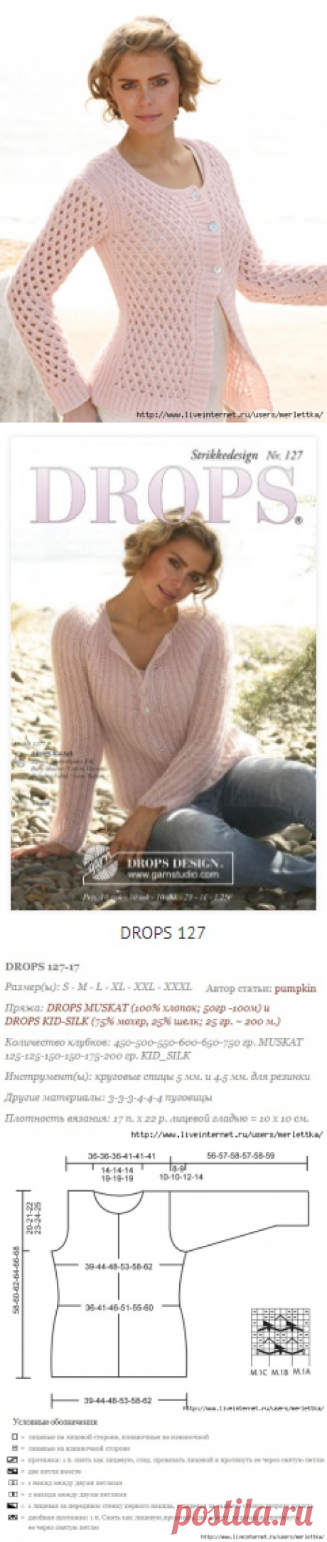 ЖАКЕТ В СЕТОЧКУ СПИЦАМИ ☼ АВТОР СТАТЬИ: PUMPKIN / Всё из мира рукоделия (изучаю и делюсь различными техниками и видами рукоделия)