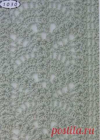 Узоры крючком. Схемы из японских журналов - HANDMADE по-русски