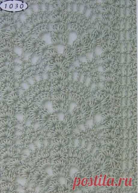 Узоры крючком. Схемы из японских журналов - HANDMADE по-русски