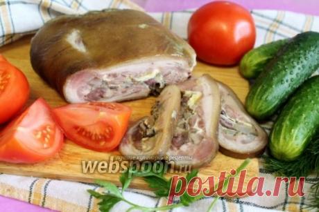 Рулет из свиной рульки с грибами рецепт с фото, как приготовить на Webspoon.ru