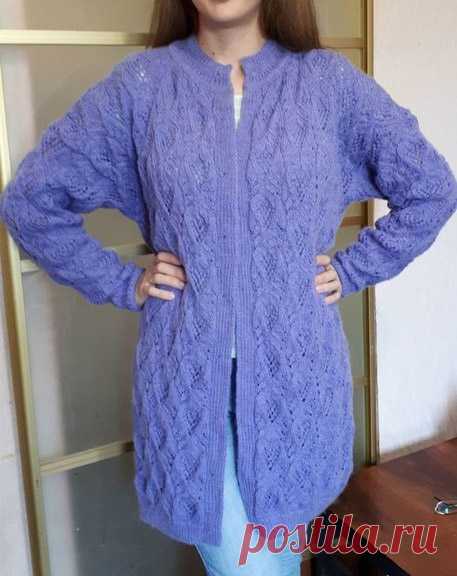 Кардиган женский спицами, 50 моделей со схемами и описанием, Вязание для женщин