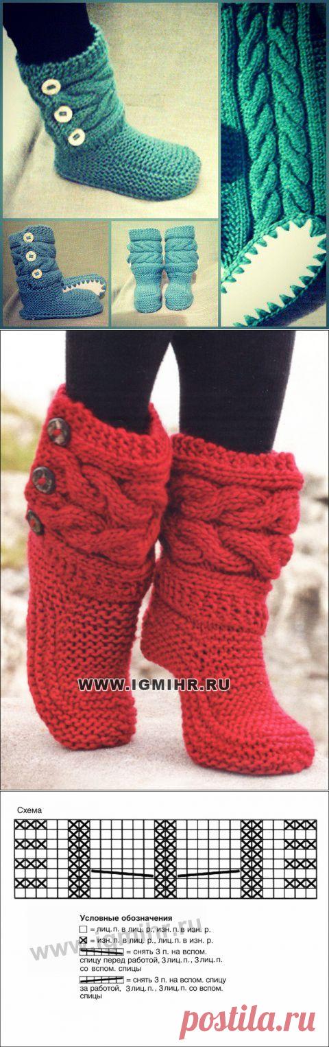 Бирюзовые сапожки согреют ваши ножки