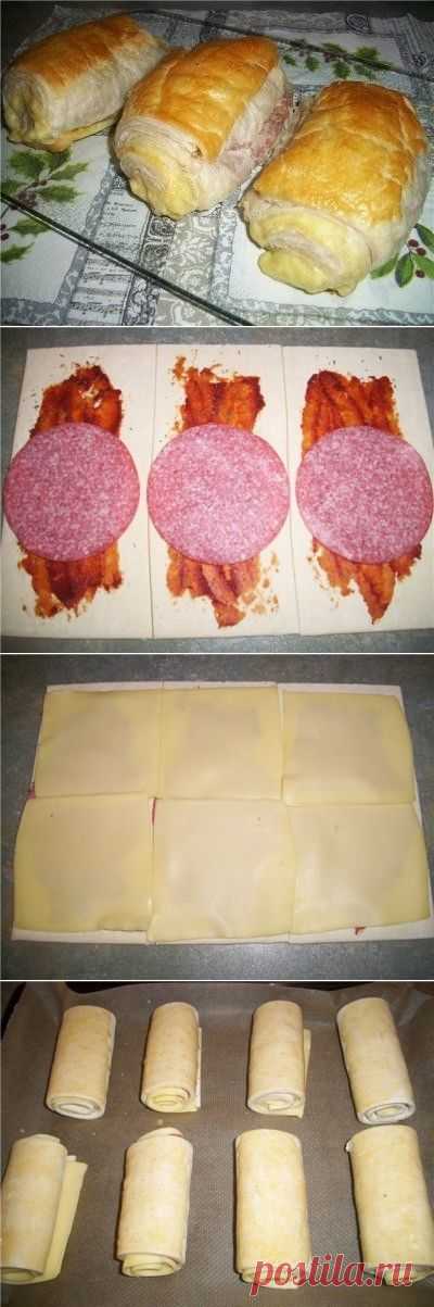 Как приготовить рулетики пицца - рецепт, ингридиенты и фотографии