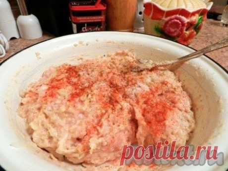 пышные КОТЛЕТКИ из куриного фарша с овсяными хлопьями