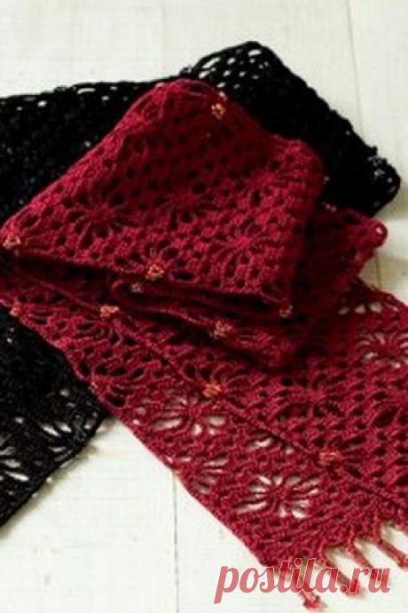 Вязаный шарф