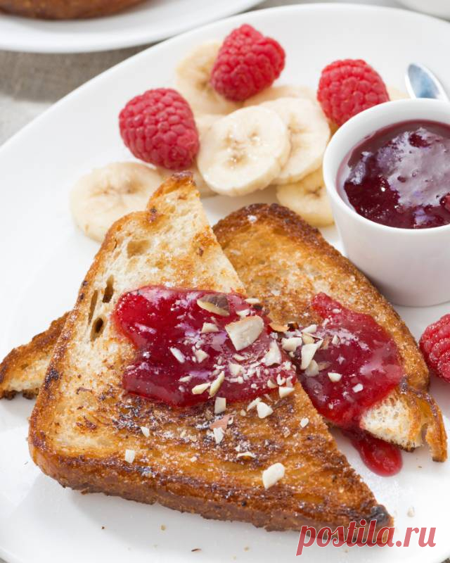 Малиновое варенье с бананом