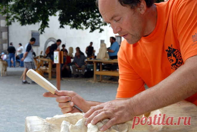 Фестиваль мастеров резьбы по дереву на Кршивоклате | Чехия: туризм жизнь недвижимость иммиграция