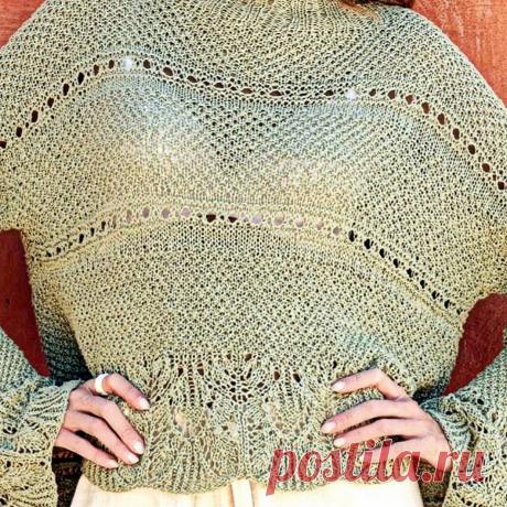 Три ажурных пуловера оверсайз: песочный беж, тёмный орех и нежный шалфей | Вязание с Paradosik_Handmade | Дзен