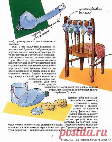 Приспособление для вязальщиц.