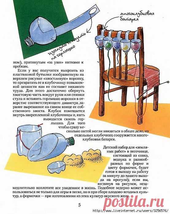 Приспособление для вязальщиц.