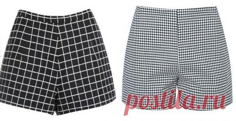 Шорты с высокой посадкой. Размер.36 -50