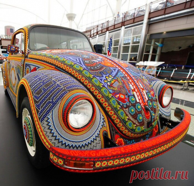 А Вы знали, что существует автомобиль полностью покрытый бисером. 5 интересных фактов из истории бисера. | Люблю Бисер | Яндекс Дзен