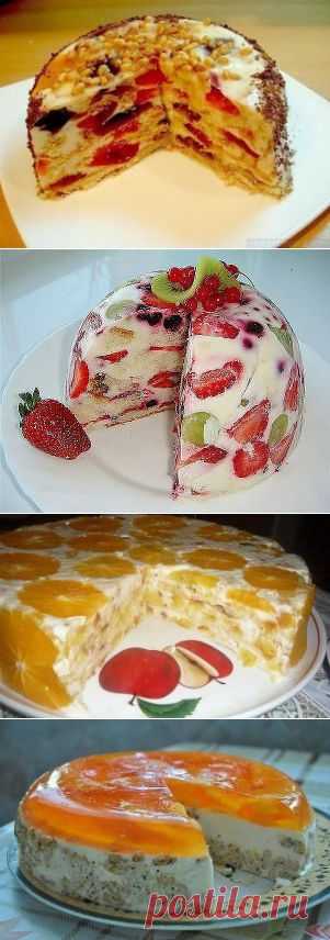 цитрусовые тортики