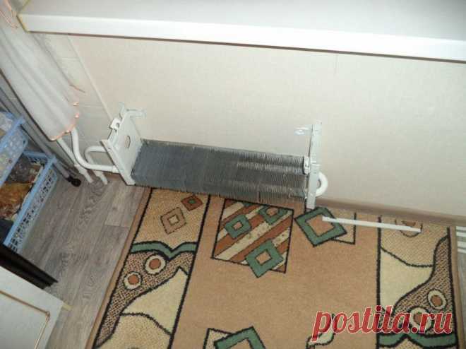Экран на батарею отопления своими руками