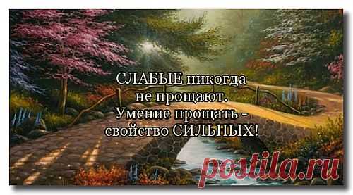 Я умею любить, я умею прощать...