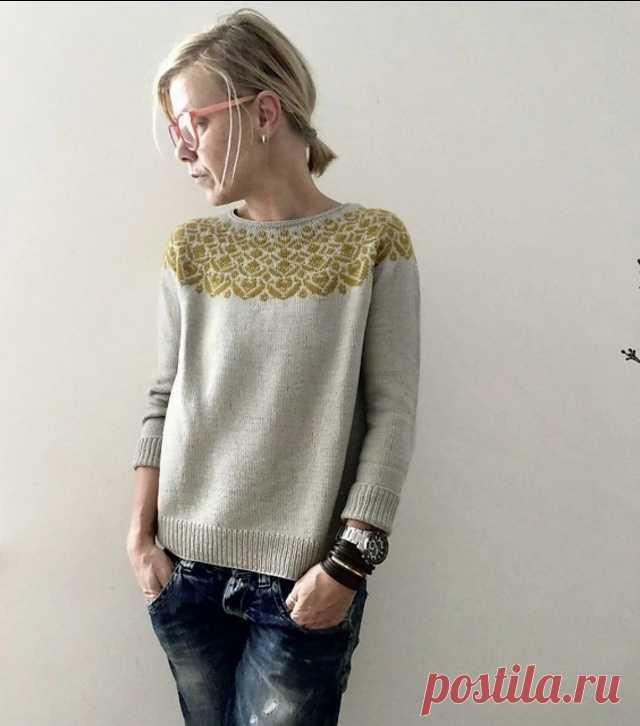 Пост на стене #вязание #спицы #джемпер🧶 Присоединяйтесь ко мне в Телеграм   https://t.me/svetlix