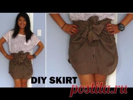 Мастер класс - милая юбка из рубашки: / Рубашки / ВТОРАЯ УЛИЦА