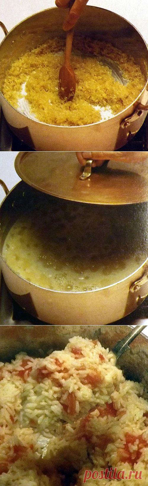 Как приготовить рис с помидорами. Фото-рецепт | Хозяева дома.