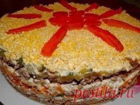 Мясной торт для мужа &quot;Любимчик&quot; | Четыре вкуса