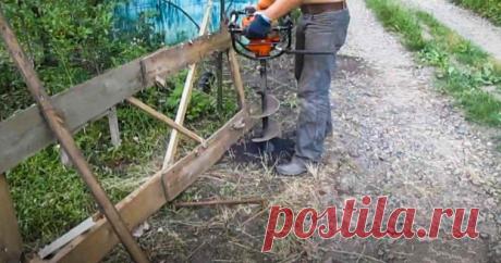 Как установить забор из сетки Рабица своими руками