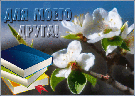 Жизнерадостная гиф-открытка для моего друга