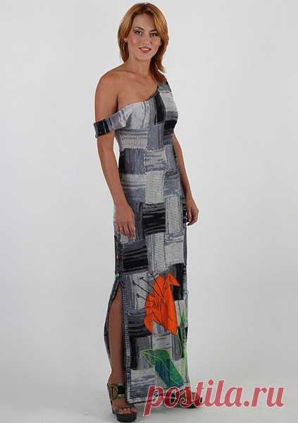 Вязаные пальто и платья от Анны Лесниковой.