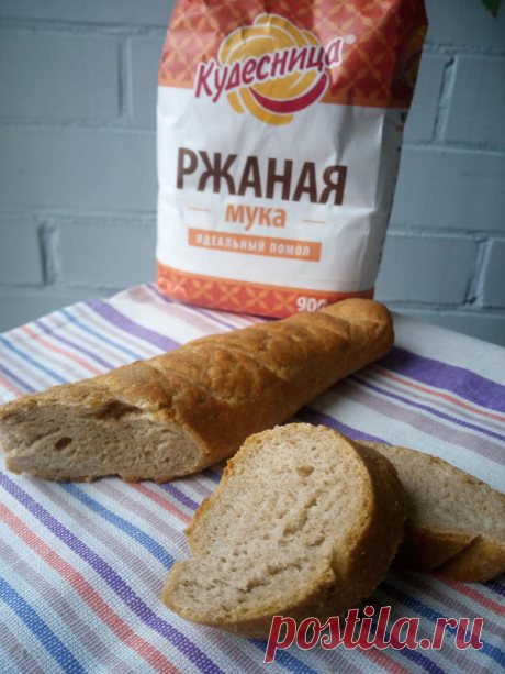 Французский багет из ржаной муки