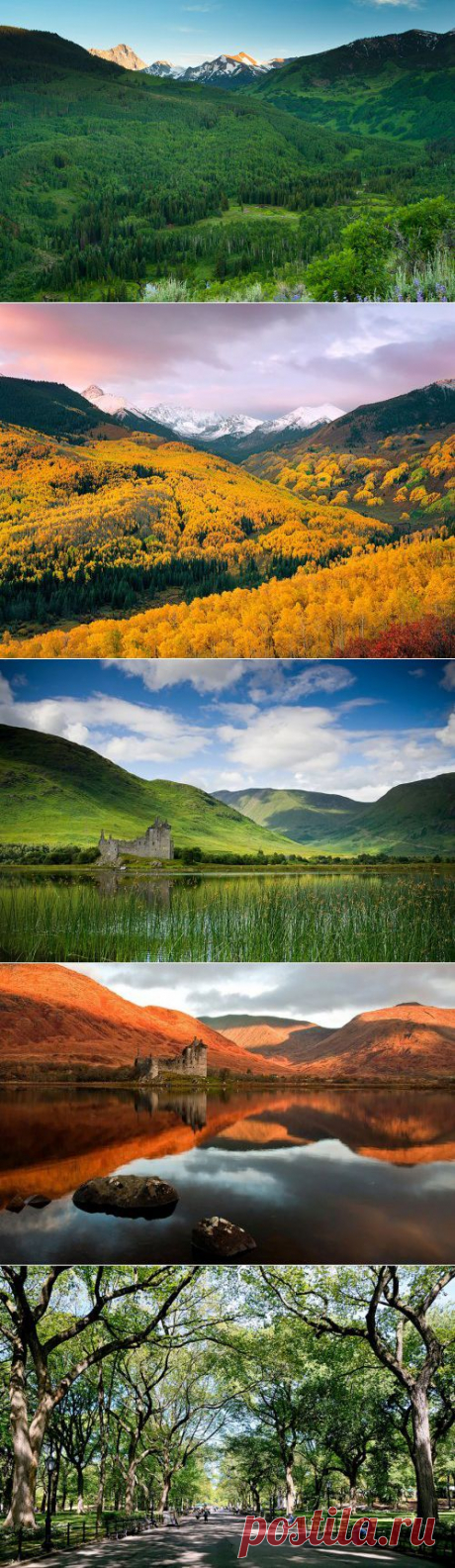 Осеннее преображение природы в фотографиях (23 фото)
