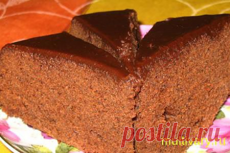 Венский шоколадный бисквит в мультиварке рецепт, блюдо, как приготовить