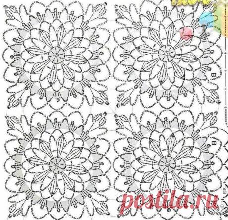 Японские ажурные мотивы крючком: 11 тыс изображений найдено в Яндекс.Картинках