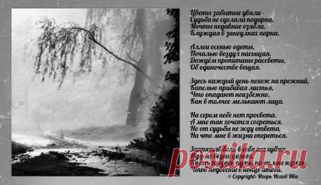 Моя ретро-открытка &quot;Аллеи судьбы&quot;