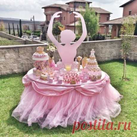 Сладкий стол на детском празднике). Оригинально, А Вам нравится?