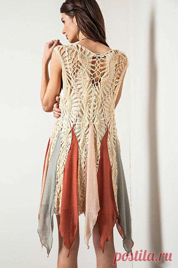 И снова микс Ткани и Крючка! Много Идей. | Вязаный Смак | Яндекс Дзен