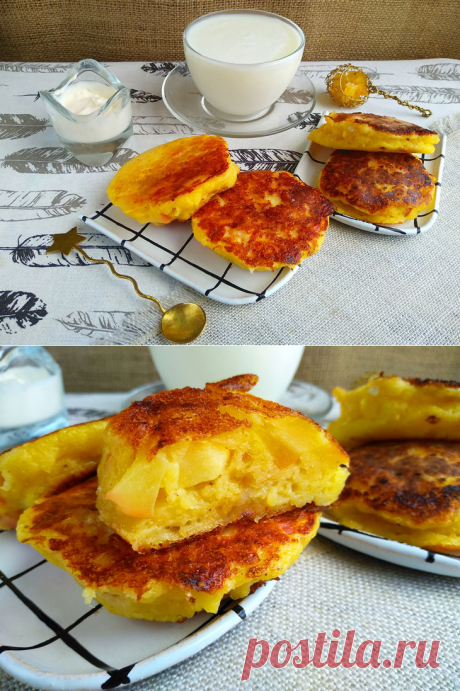 Сырники с яблоками — Sloosh – кулинарные рецепты