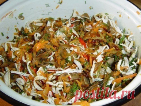 Вкуснейший салат с жареными крабовыми палочками «Необыкновенный» — Фактор Вкуса
