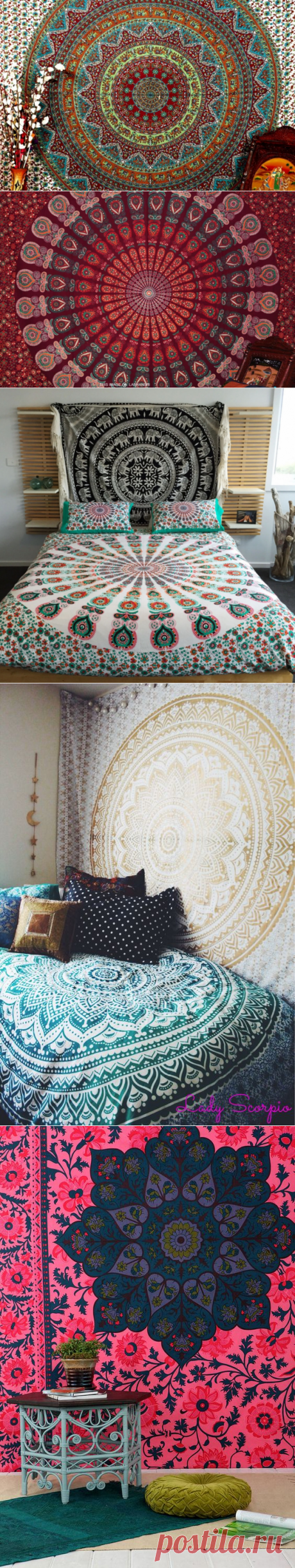 Indian Tapestry. Недорогой способ разнообразить интерьер - Дизайн интерьеров | Идеи вашего дома | Lodgers