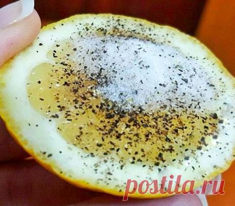 Как использовать лимон, соль и перец для вашего здоровья