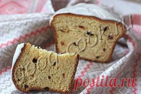 Хорошая кухня - кулич на сгущённом молоке. Кулинарная книга рецептов. Салаты, выпечка.