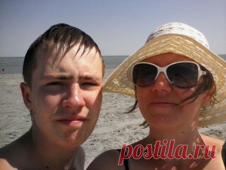 я с сыночком отдыхаем