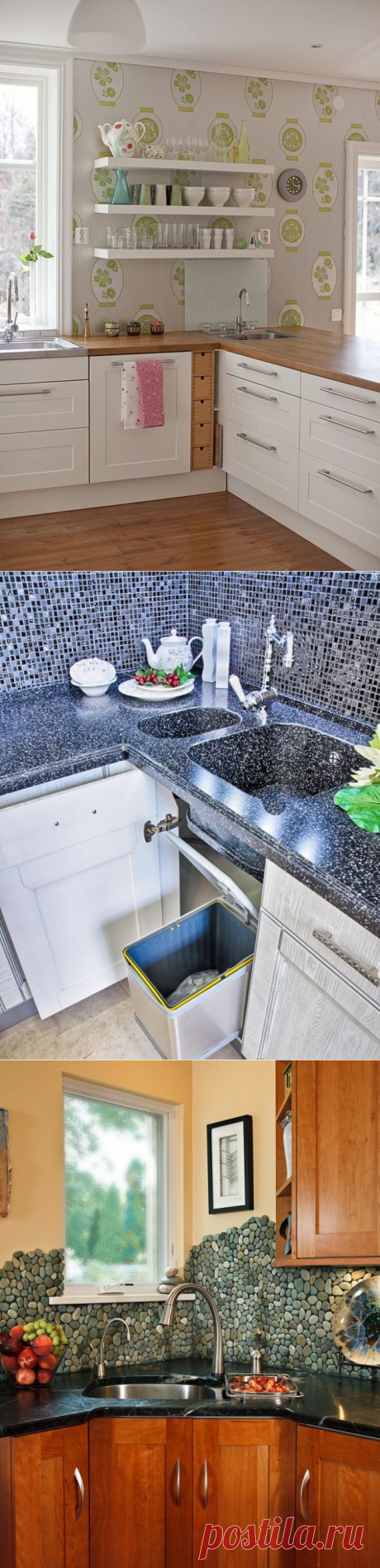 Выбор угловых кухонных тумб | Роскошь и уют