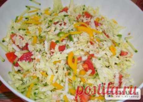 Рецепт: Салат с пекинской капустой - Рецепты - Кулинарные рецепты, диеты, меню, рецепты блюд. Smak.ua: Ты - кулинар!